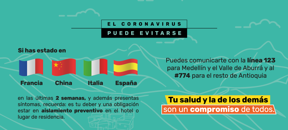 Recomendaciones para prevenir el Coronavirus